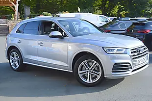 Used 2018 Audi Q5 S Line Silver - Interior and Exterior details 3