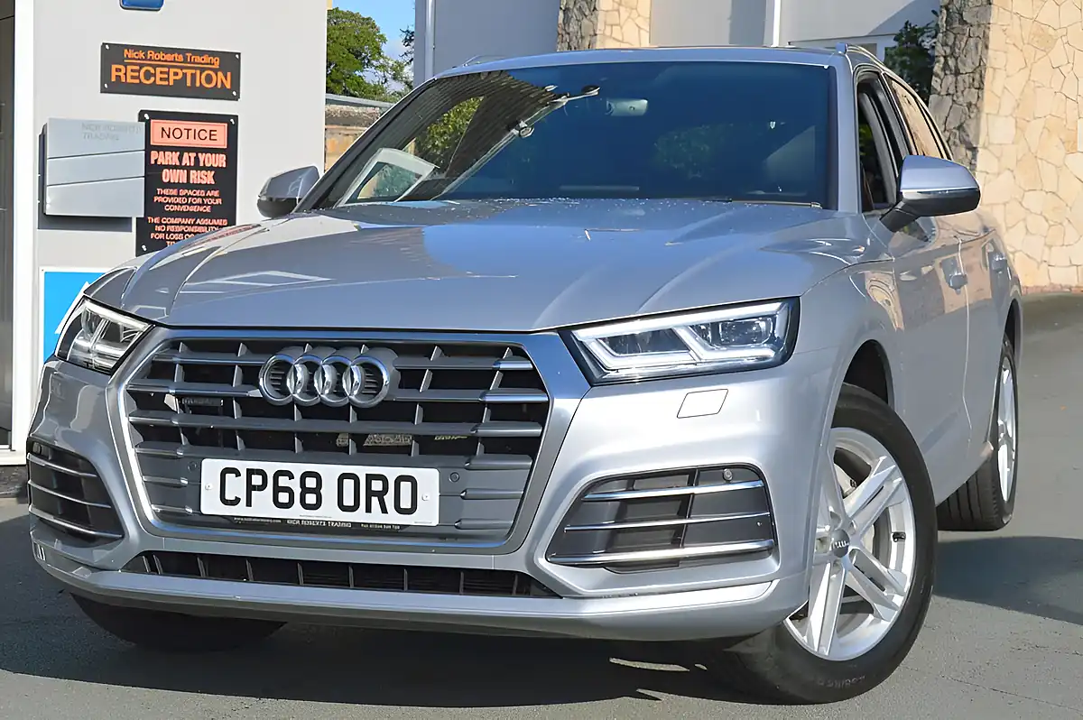 Used 2018 Audi Q5 S Line Silver - Interior and Exterior details 4