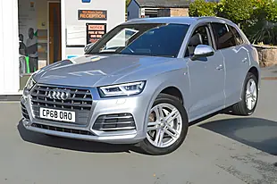 Used 2018 Audi Q5 S Line Silver - Interior and Exterior details 5