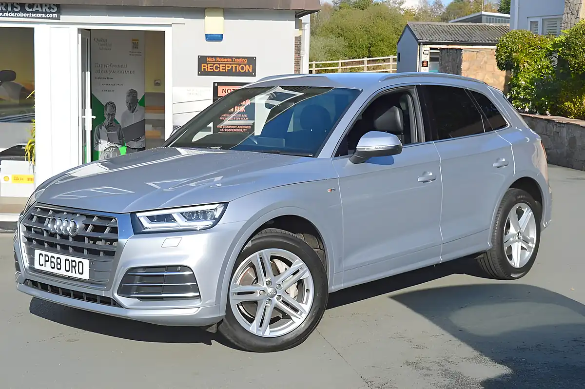 Used 2018 Audi Q5 S Line Silver - Interior and Exterior details 6