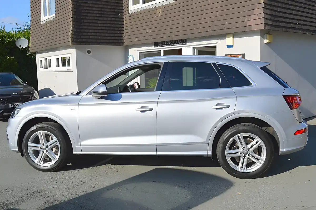 Used 2018 Audi Q5 S Line Silver - Interior and Exterior details 7