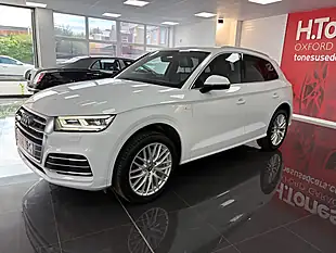 Used 2018 Audi Q5 S Line White - Interior and Exterior details 10
