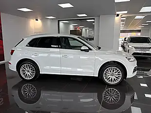 Used 2018 Audi Q5 S Line White - Interior and Exterior details 3
