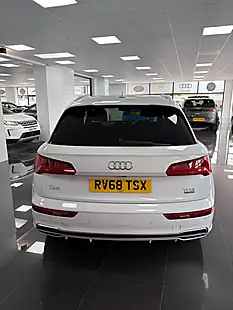 Used 2018 Audi Q5 S Line White - Interior and Exterior details 6