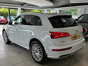 Used 2018 Audi Q5 S Line White - Interior and Exterior details 18