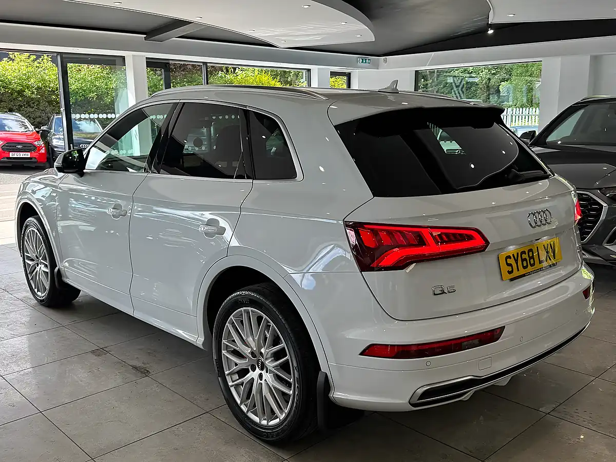 Used 2018 Audi Q5 S Line White - Interior and Exterior details 18