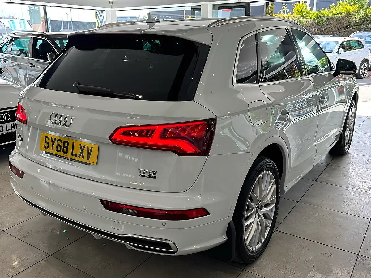 Used 2018 Audi Q5 S Line White - Interior and Exterior details 19