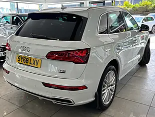 Used 2018 Audi Q5 S Line White - Interior and Exterior details 2