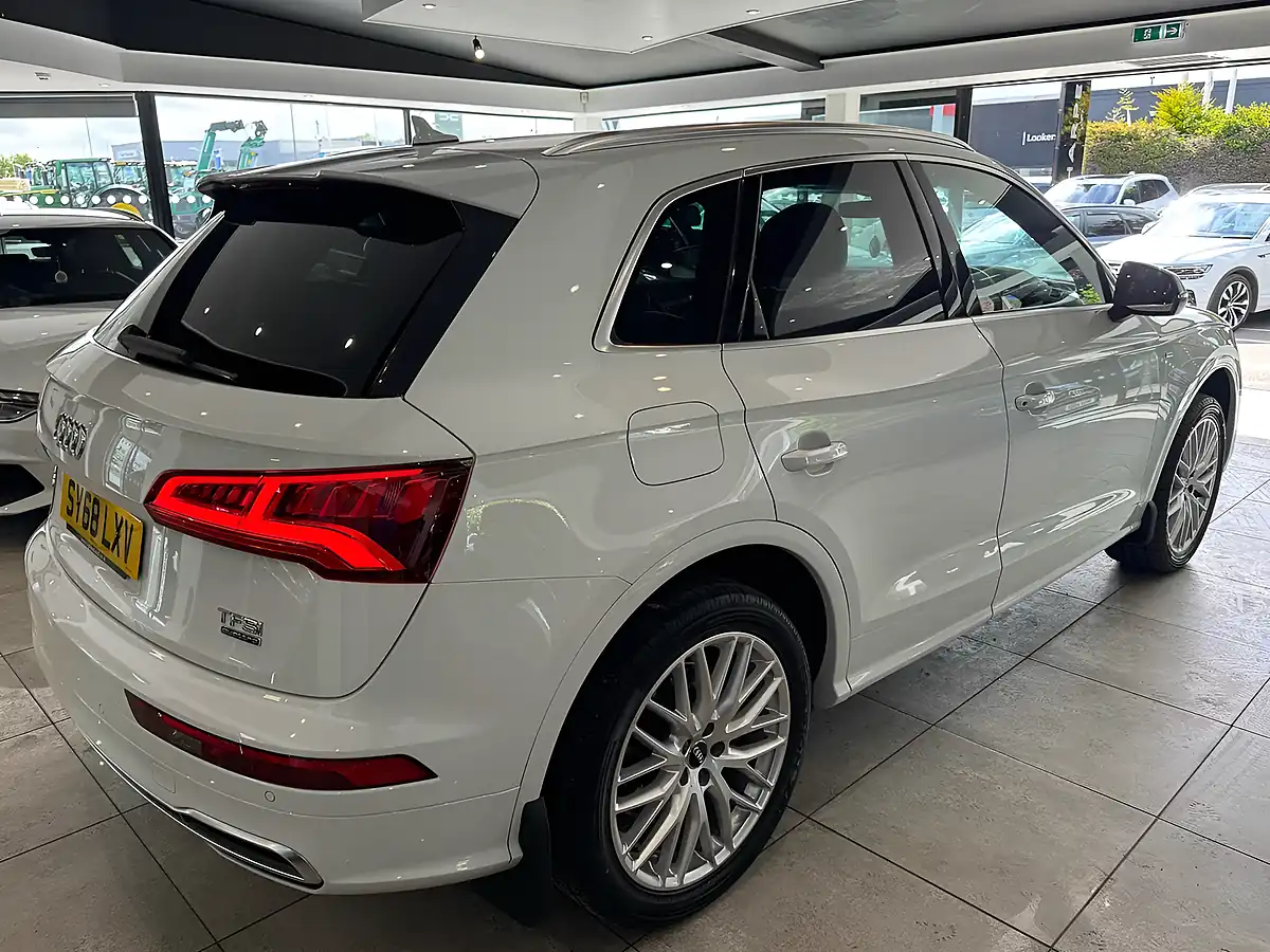 Used 2018 Audi Q5 S Line White - Interior and Exterior details 20
