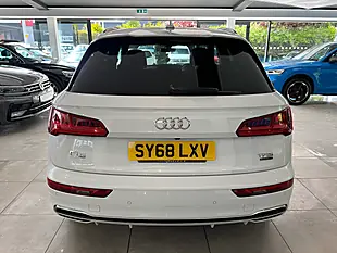 Used 2018 Audi Q5 S Line White - Interior and Exterior details 5