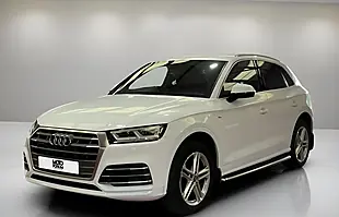Used 2018 Audi Q5 S Line White - Interior and Exterior details 2
