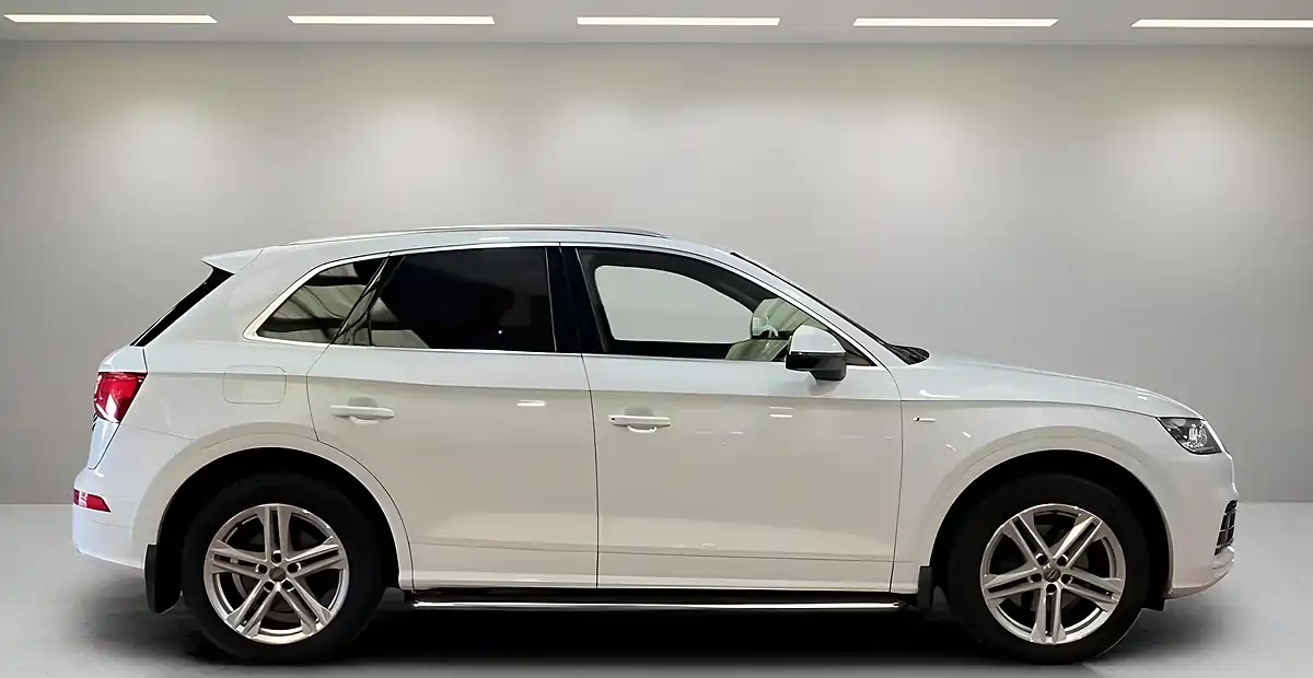 Used 2018 Audi Q5 S Line White - Interior and Exterior details 3