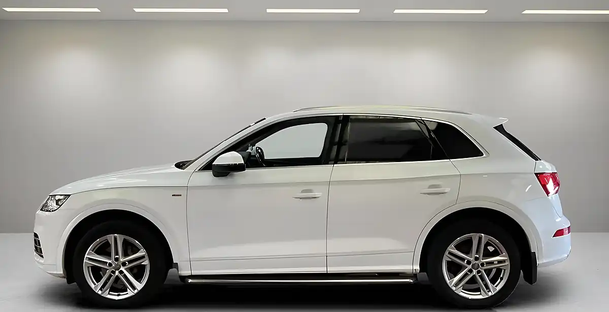 Used 2018 Audi Q5 S Line White - Interior and Exterior details 4