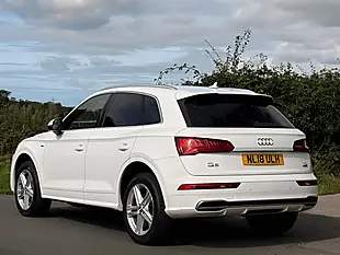 Used 2018 Audi Q5 S Line White - Interior and Exterior details 13