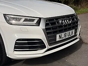 Used 2018 Audi Q5 S Line White - Interior and Exterior details 6