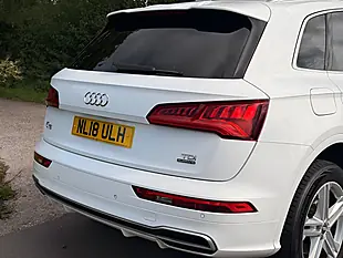 Used 2018 Audi Q5 S Line White - Interior and Exterior details 7