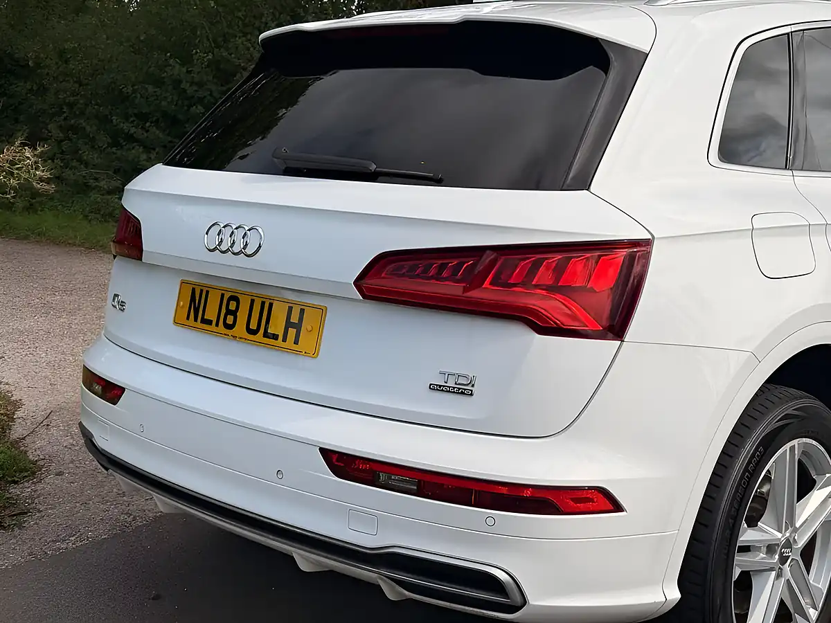 Used 2018 Audi Q5 S Line White - Interior and Exterior details 7