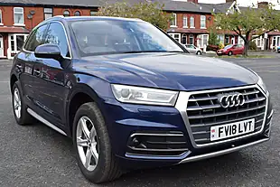 Used 2018 Audi Q5 Sport Blue - Interior and Exterior details 10