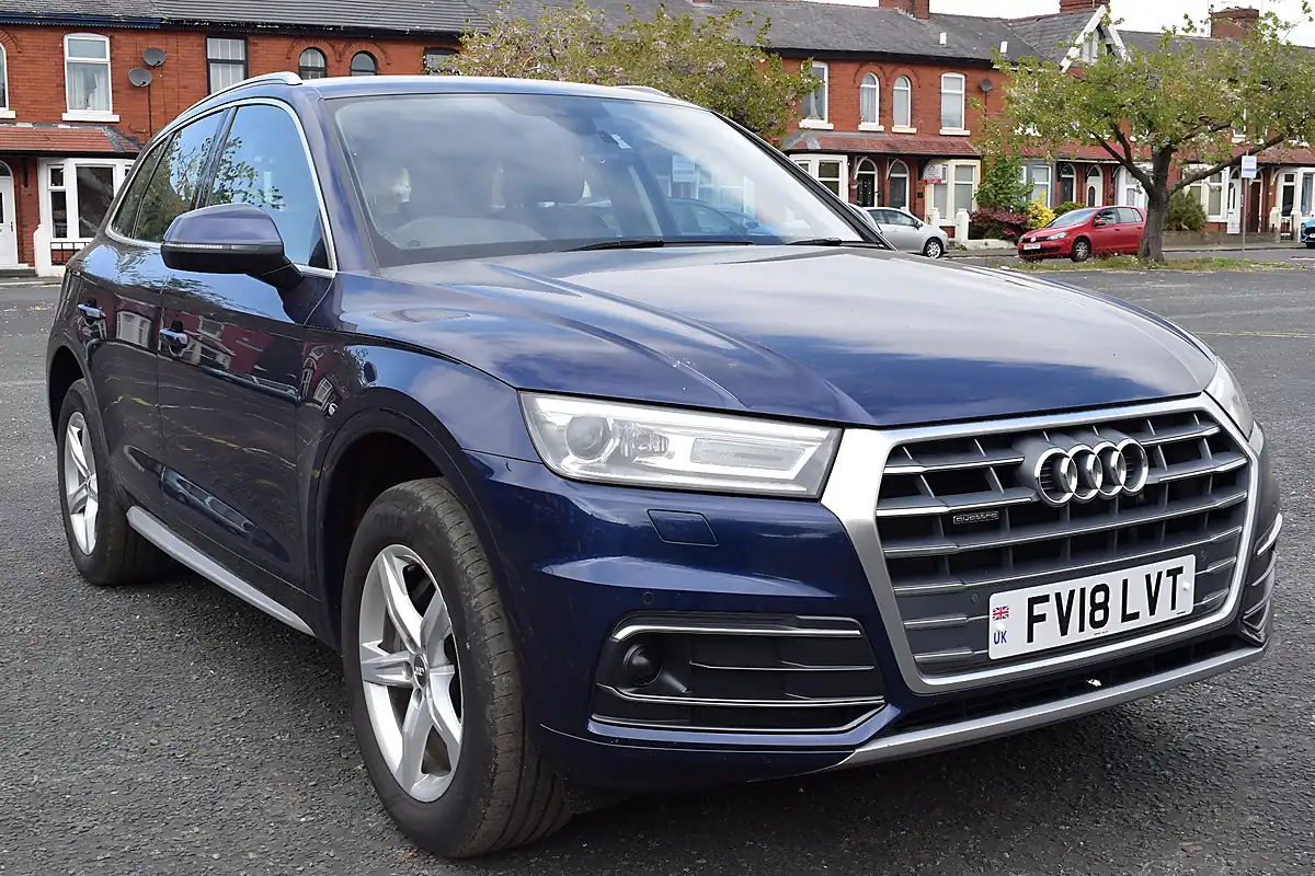 Used 2018 Audi Q5 Sport Blue - Interior and Exterior details 10
