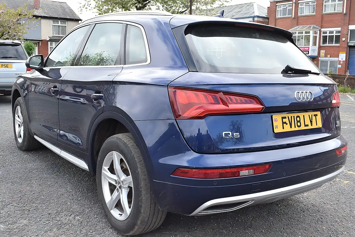 Used 2018 Audi Q5 Sport Blue - Interior and Exterior details 8