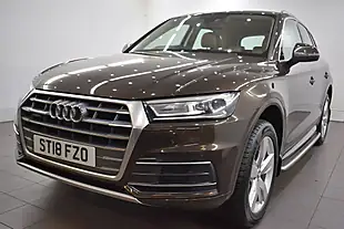Used 2018 Audi Q5 Sport Brown - Interior and Exterior details 17