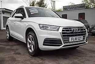 Used 2018 Audi Q5 Sport Glacier White - Interior and Exterior details 10