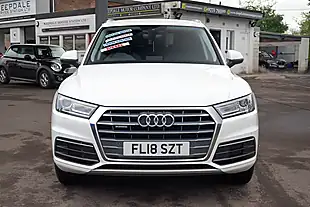 Used 2018 Audi Q5 Sport Glacier White - Interior and Exterior details 3