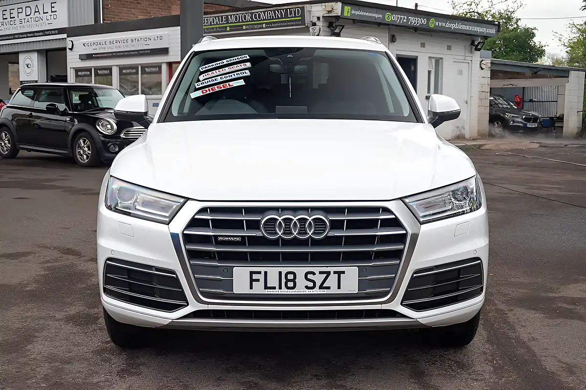 Used 2018 Audi Q5 Sport Glacier White - Interior and Exterior details 3
