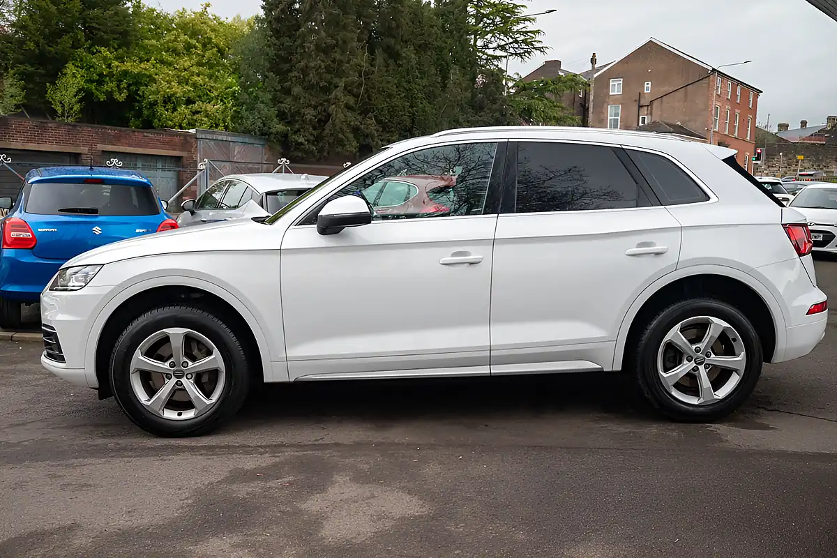 Used 2018 Audi Q5 Sport Glacier White - Interior and Exterior details 5