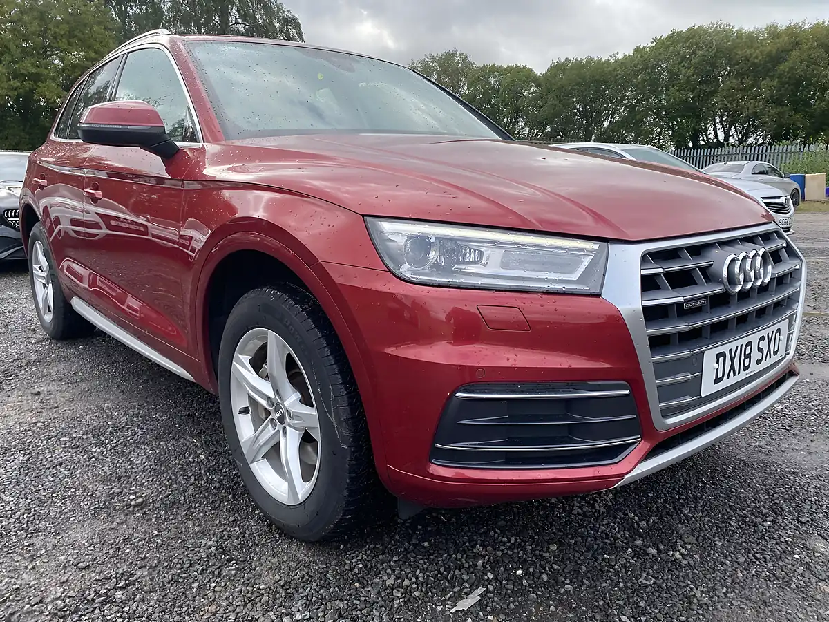 Used 2018 Audi Q5 Sport Red - Interior and Exterior details 2