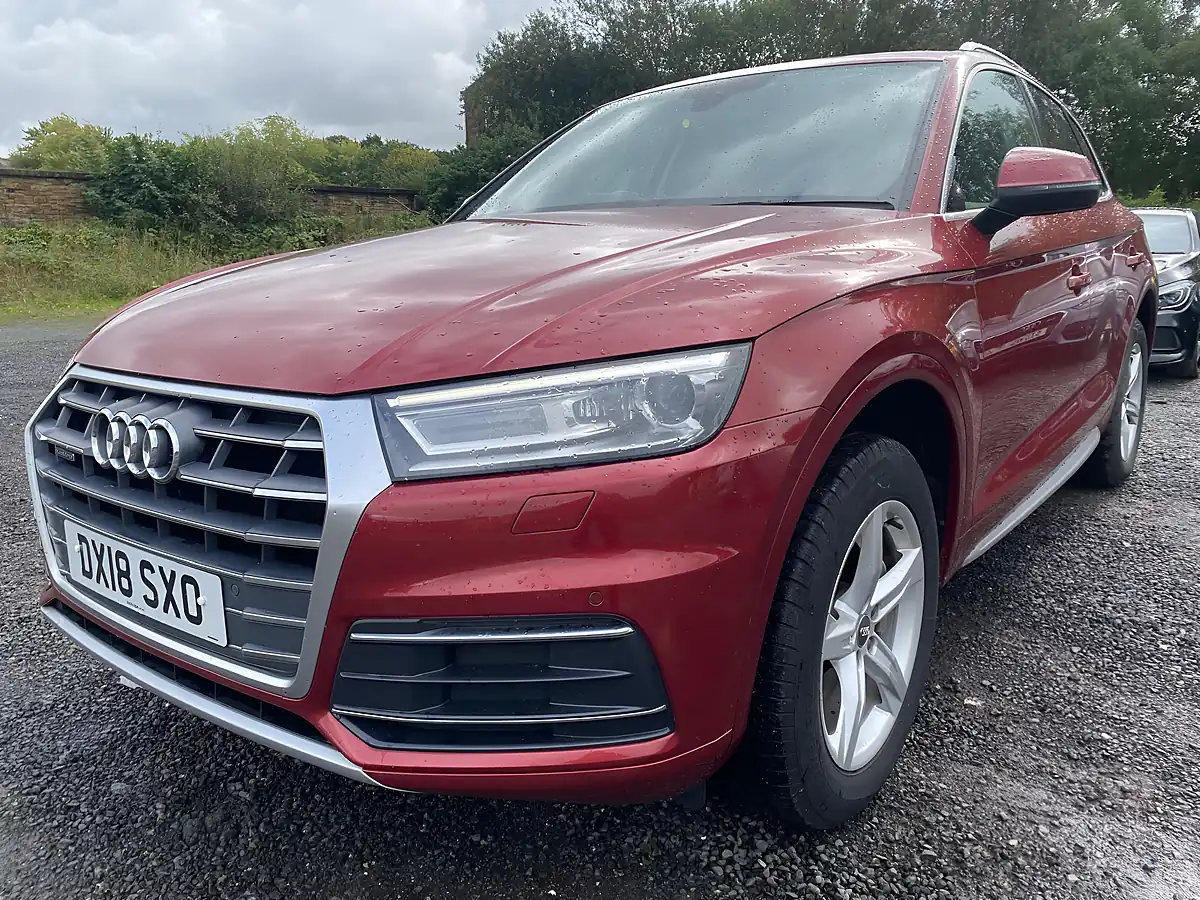 Used 2018 Audi Q5 Sport Red - Interior and Exterior details 5