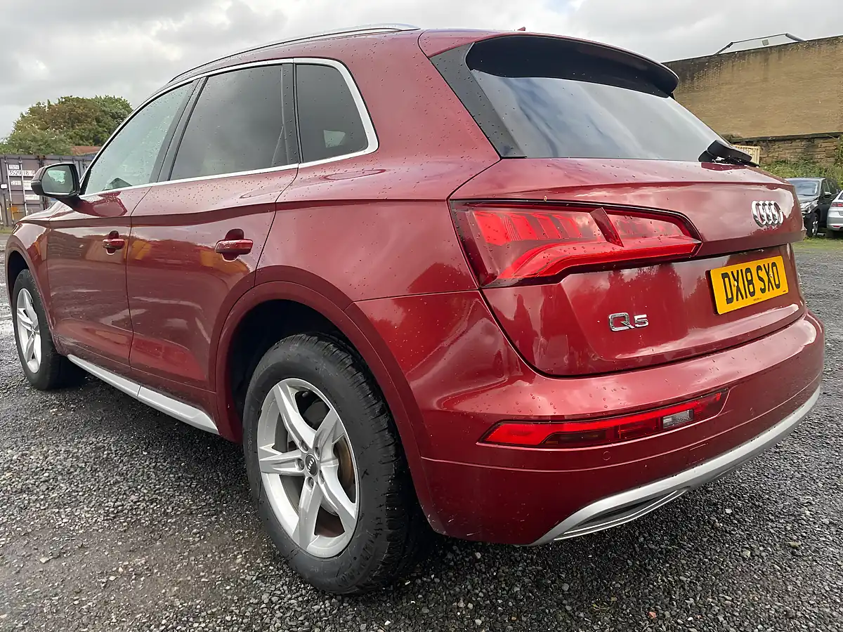 Used 2018 Audi Q5 Sport Red - Interior and Exterior details 7