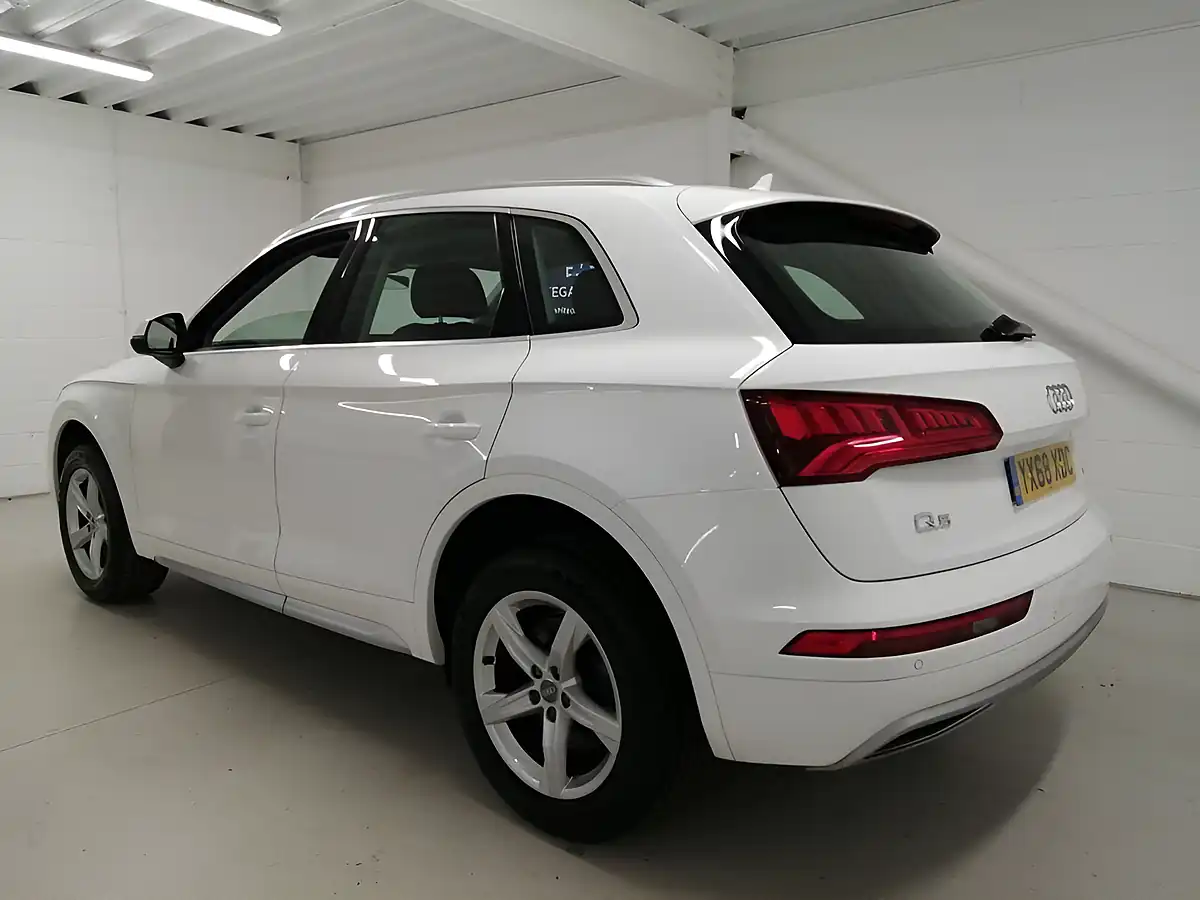 Used 2018 Audi Q5 Sport White - Interior and Exterior details 13