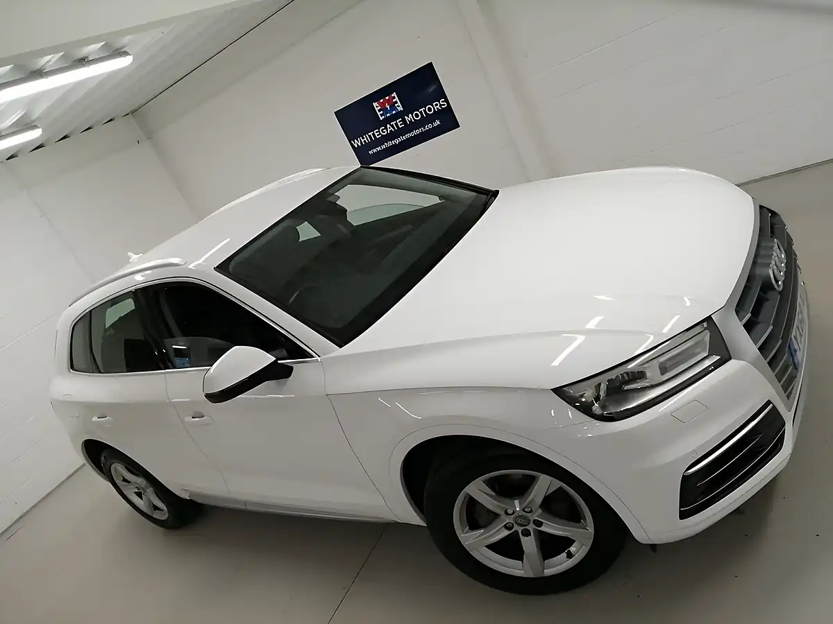Used 2018 Audi Q5 Sport White - Interior and Exterior details 14