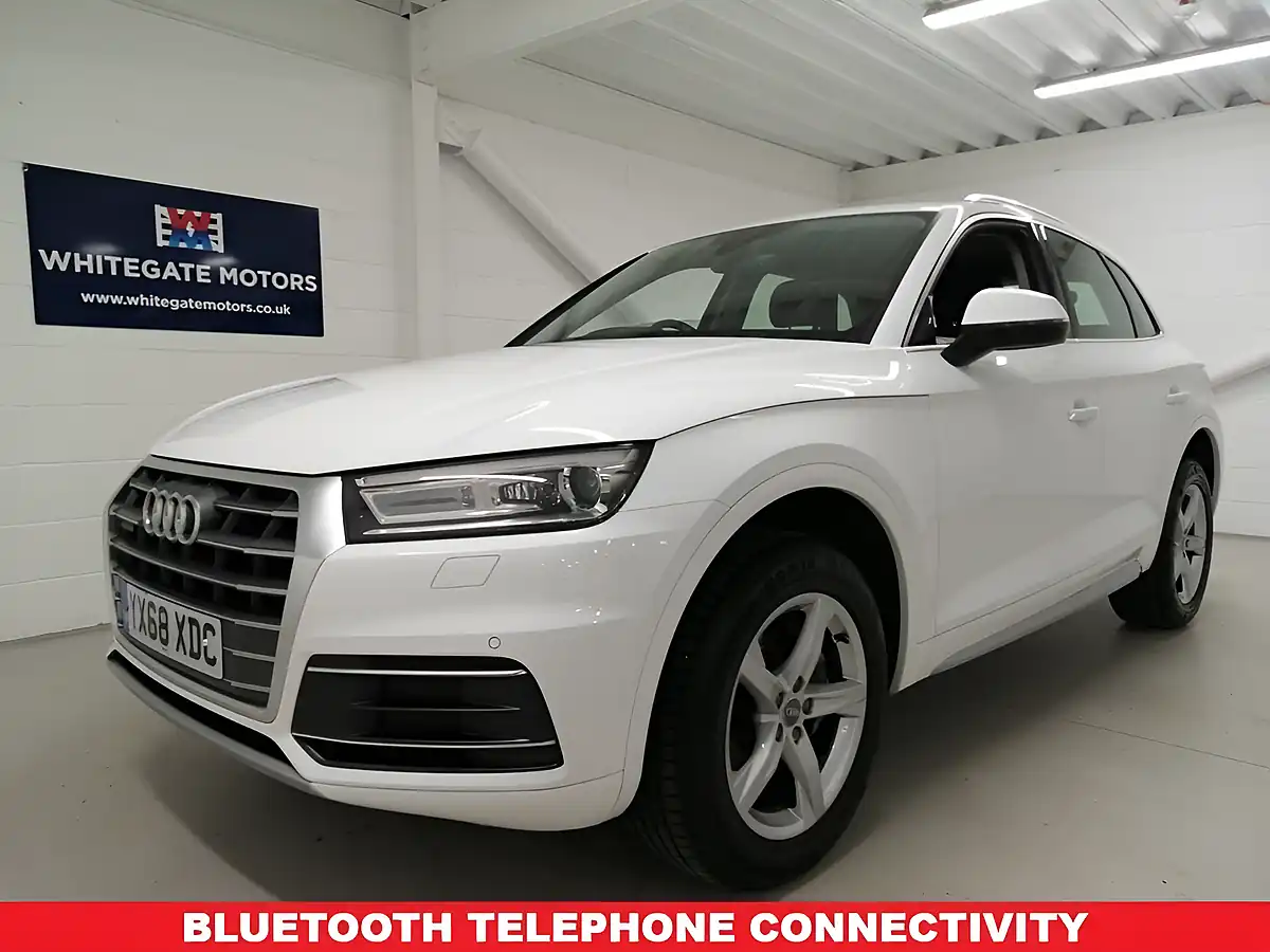 Used 2018 Audi Q5 Sport White - Interior and Exterior details 2