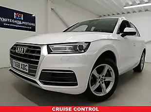 Used 2018 Audi Q5 Sport White - Interior and Exterior details 3