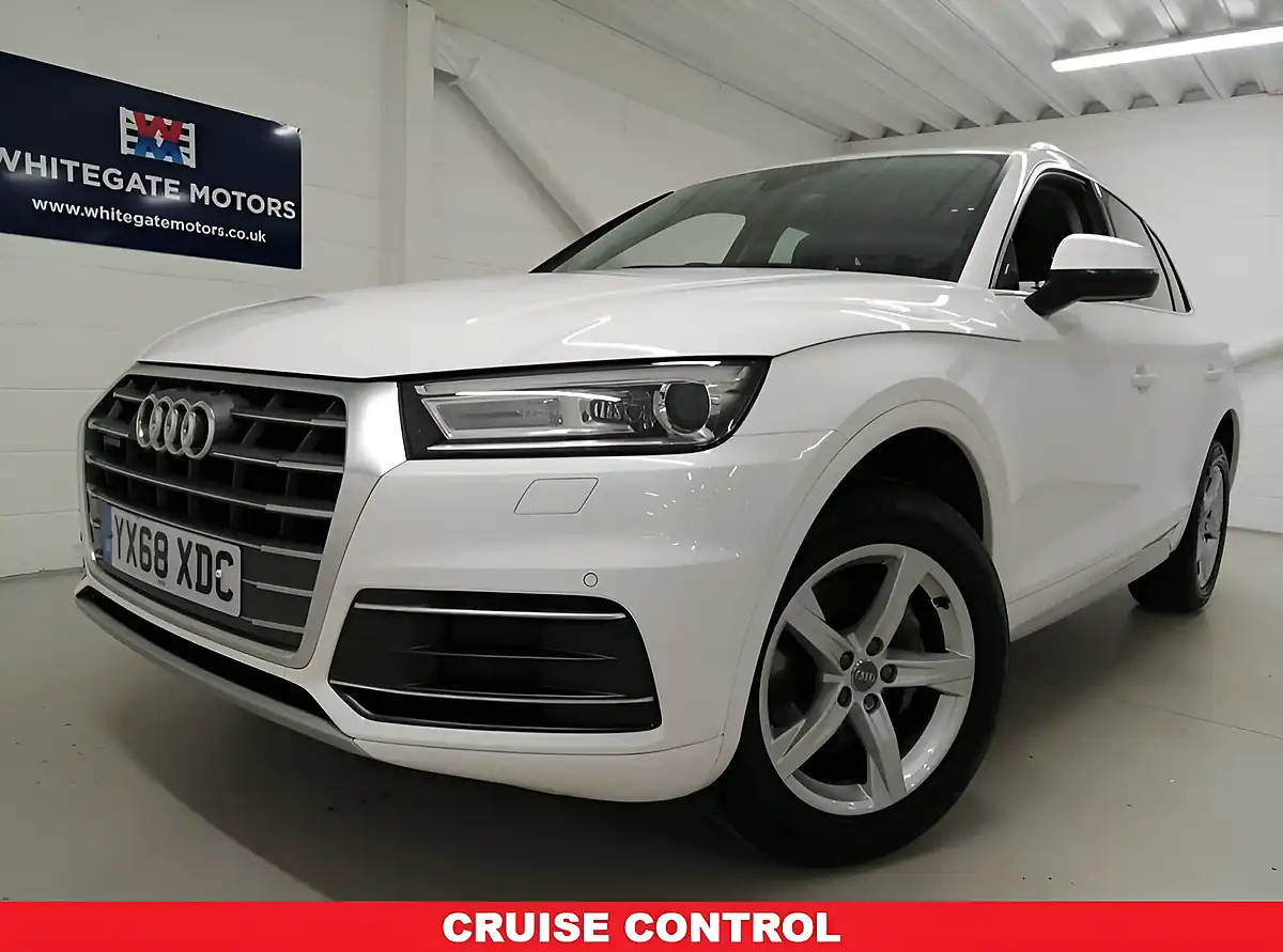 Used 2018 Audi Q5 Sport White - Interior and Exterior details 3