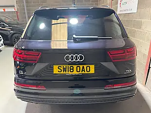 Used 2018 Audi Q7 Black Edition Black - Interior and Exterior details 3