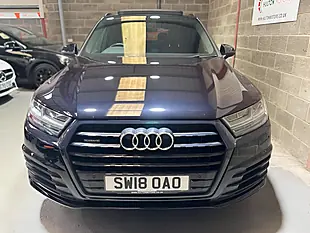 Used 2018 Audi Q7 Black Edition Black - Interior and Exterior details 4