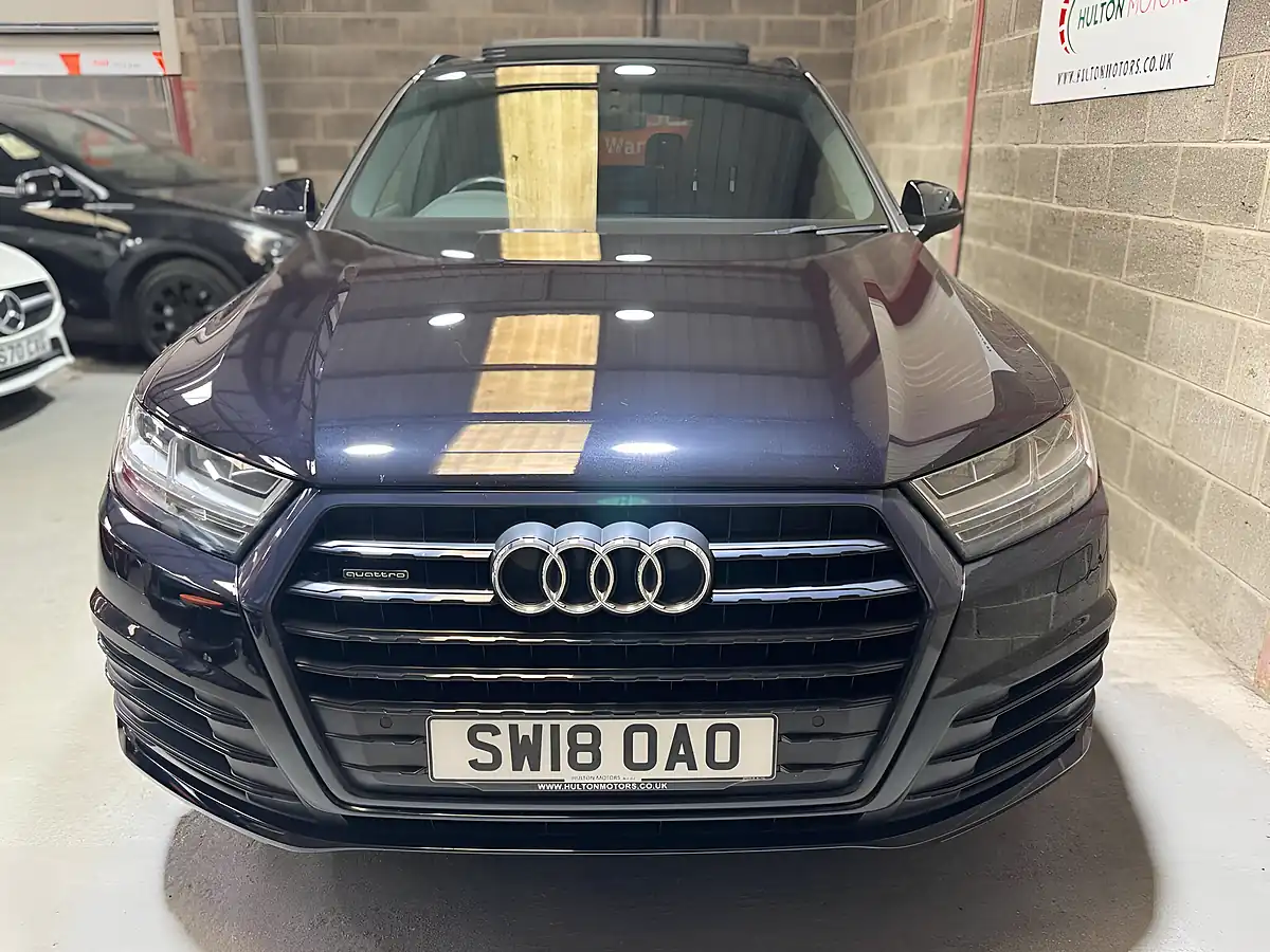 Used 2018 Audi Q7 Black Edition Black - Interior and Exterior details 4