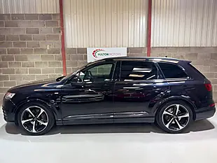 Used 2018 Audi Q7 Black Edition Black - Interior and Exterior details 6