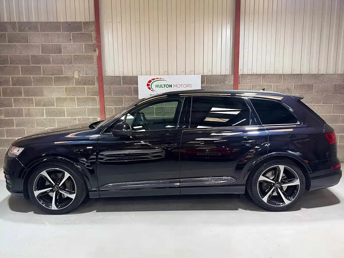 Used 2018 Audi Q7 Black Edition Black - Interior and Exterior details 6