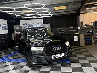 Used 2018 Audi Q7 Black Edition Black - Interior and Exterior details 10