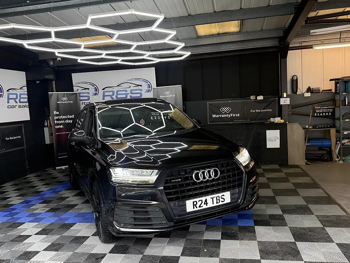 Used 2018 Audi Q7 Black Edition Black - Interior and Exterior details 10