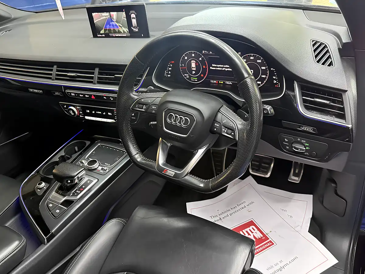 Used 2018 Audi Q7 Black Edition Black - Interior and Exterior details 12