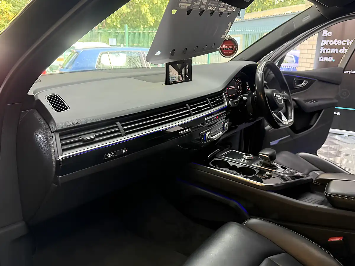 Used 2018 Audi Q7 Black Edition Black - Interior and Exterior details 20