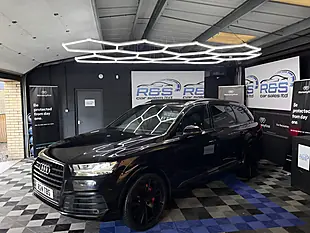 Used 2018 Audi Q7 Black Edition Black - Interior and Exterior details 8