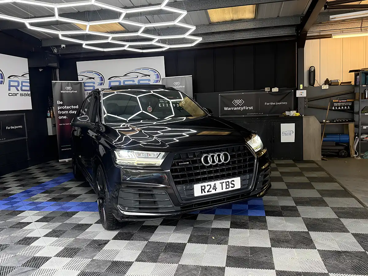Used 2018 Audi Q7 Black Edition Black - Interior and Exterior details 9