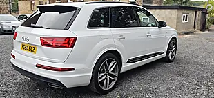 Used 2018 Audi Q7 Black Edition Glacier White - Interior and Exterior details 15