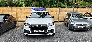 Used 2018 Audi Q7 Black Edition Glacier White - Interior and Exterior details 19